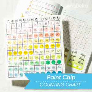 Paint Chip Counting Chart